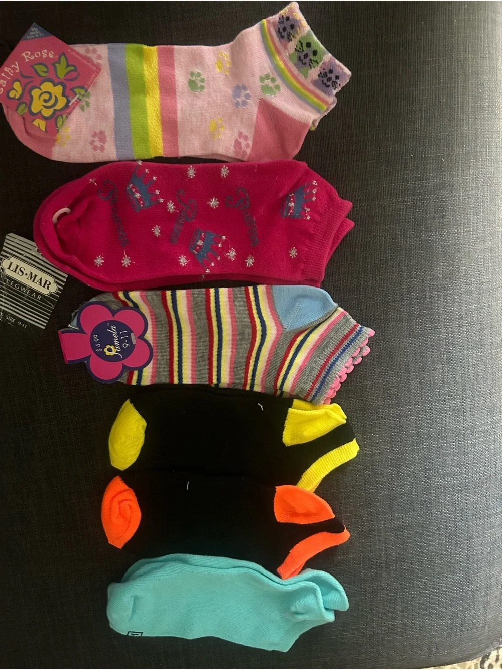 6 Pair New Women’s Socks